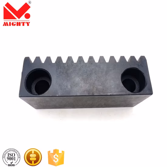 Service OEM M1 M2 M3 M4 M5 Crémaillère à pignon hélicoïdal CNC avec dents durcies